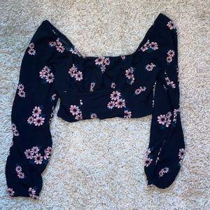 Small Wild Fable Floral Long Sleeve Shirt